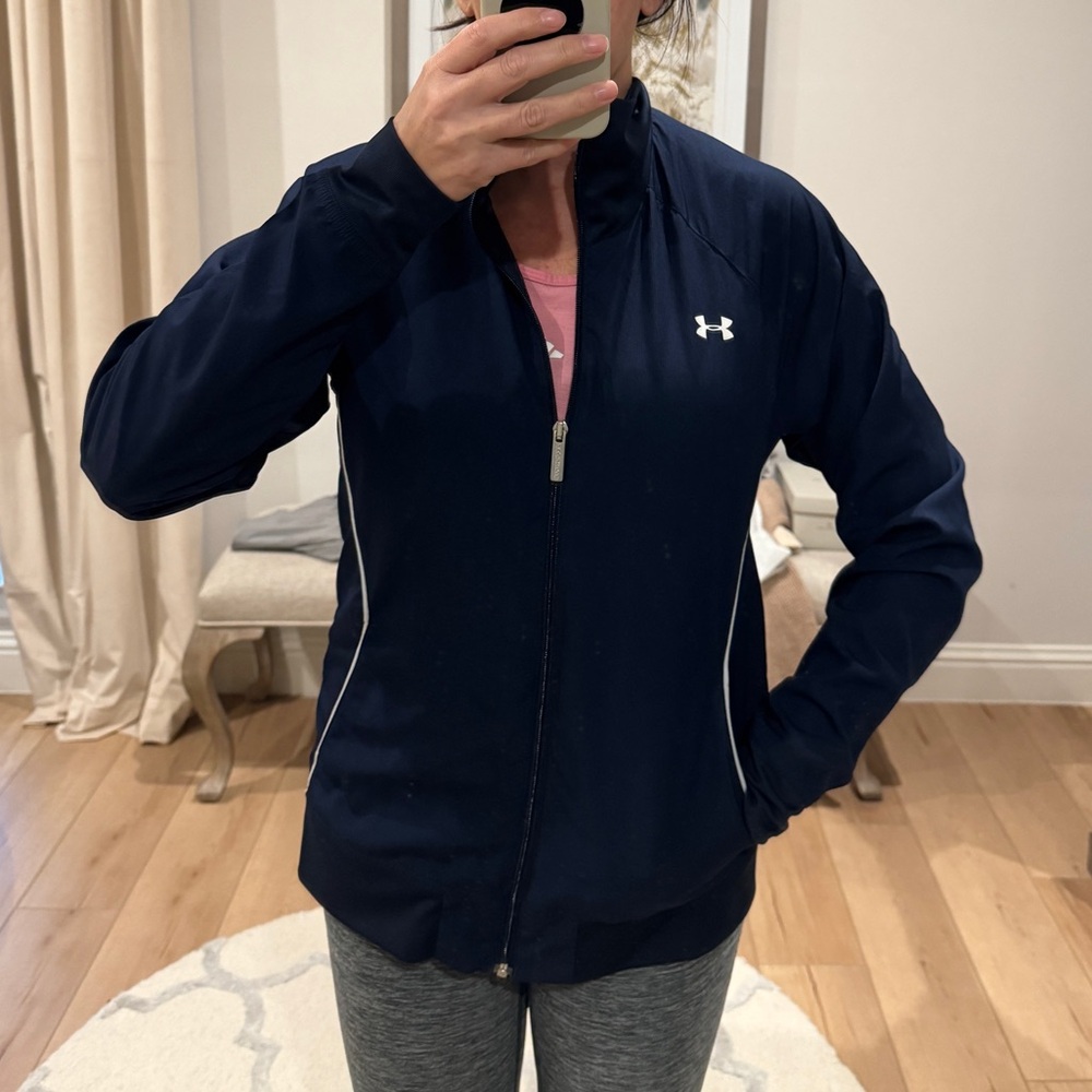 Under Armour Women's Dark Blue Utility Jacket